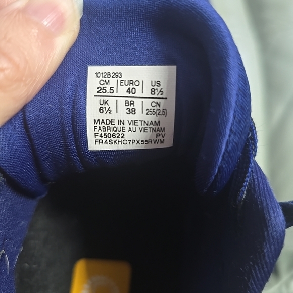 Asics Gel-Kayano Lite 3 Shoes Womens‎ 8.5 Dive Blue Orchid Road Running Trainer - Picture 6 of 6